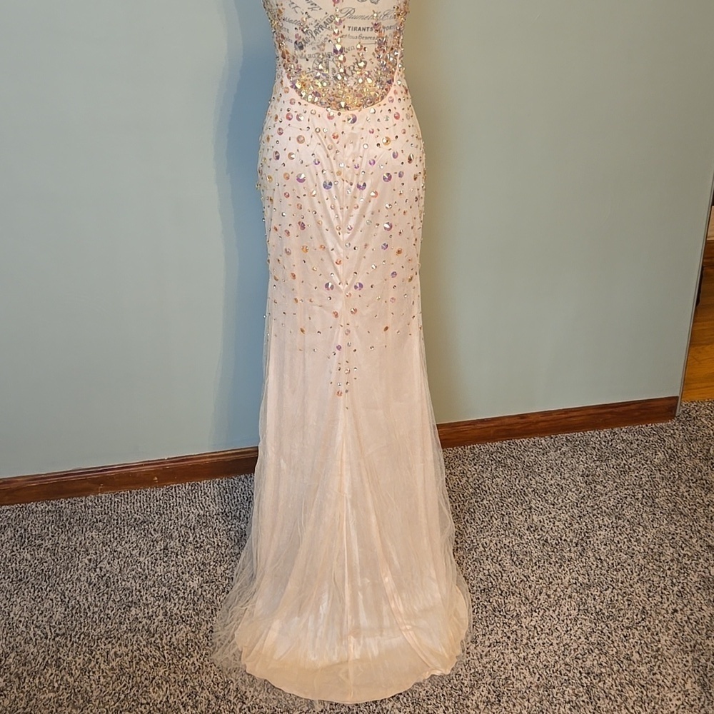 Beaded Prom Dress - Picture 4 of 8